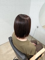 ビーヒアナウ N゜03 金沢駅西店(BE HERE NOW) 髪質改善縮毛矯正/ナチュラル矯正/艶髪/ミディアム/くびれボブ