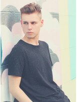 ジジバイワースホワイル(jiji by WORTH WHILE)&nbsp;刈り上げセンターパートサーフカールフェザーパーママレットヘア