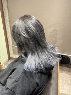 ☆ダブルカラーでつくるインナーカラー☆