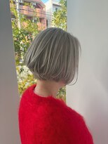 ユウヘアー 本山店(U Hair)&nbsp;ハイトーンボブ/ケアブリーチ/高保湿トリートメント