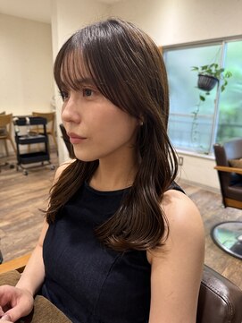 サク(Sac.) 顔周りカット×前髪カット×透明感カラーSac.栃木優佑