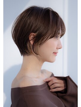 エインアンリー 表参道(AIN.ANLY.) 前髪あり大人小顔ショートボブ 30代40代50代【AIN.表参道】川原