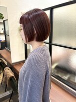 プチメゾントウキョウ(Petit Maison Tokyo) ショートボブ_オレンジブラウン