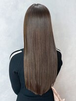シオン(shion) ロンググレージュ韓国ヘアオリーブベージュ_ba585121