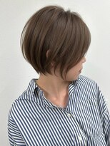 ゴカン バイ ジル ブラン 名古屋(Gokan by JIL BLAN)&nbsp;ハイライトバレイヤージュダブルカラーショートカット30代40代