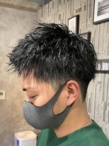 アポロ 横浜駅店(apollo)&nbsp;152. ニュアンスパーマ/無造作/刈り上げ/レイヤーカット