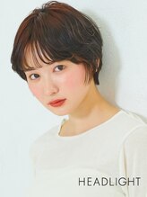 ソーエン バイ ヘッドライト 円山店(soen by HEADLIGHT)&nbsp;前髪ありハンサムショートウルフイメチェン小顔魅せ韓国レイヤー