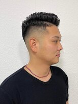 バーバースタイルズ 二子玉川店&nbsp;緩パン×スキンフェードメンズスタイル