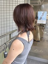ロジェ(loje)&nbsp;20代30代40代 ハッシュカットボブ/レイヤーボブ/ココアブラウン