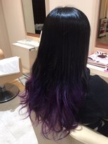 ヘアー デザイナーズ サロン アヴァンセ(HAIR DESIGNER'S SALON AVANCE)&nbsp;パープルカラー