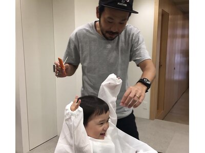 小さなお子様もステキに！！お子様カットMENUあり＊