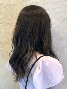 グランデュール 焼津店(GRANDEUR) 【やわらかナチュラルブラウンで可愛さUP♪】アッシュカラー