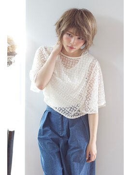 ロミー 本厚木(ROMMY.) ハイトーンの無造作ショート 2/ ロミー　本厚木