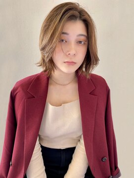 レイラバイアフロート 吉祥寺(Lila by afloat) 大人なかきあげバング×ボブ【アフロート吉祥寺 緒方】