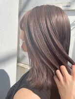 ロイジー(roijir) 【roijir 表参道】ミルクティベージュ×シースルーバング