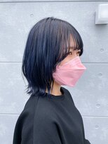 ヘアステージアミカル ブルーブラック