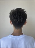 刈り上げツーブロパーマ