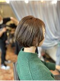 前下がりショートボブ