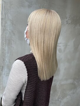 ヘアーリゾートレガロ 八尾店(Hair Resort regalo) ブロンドヘアー