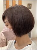 お手入れ楽ちん大人ボブ