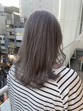 アジールヘア 池袋東口店(agir hair) ハイトーンアッシュシルバー