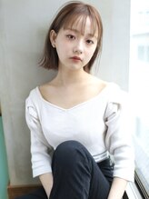 バース(BIRTH) 天神【BIRTH】外ハネボブ×小顔補正立体カット 12 ぱっつん前髪