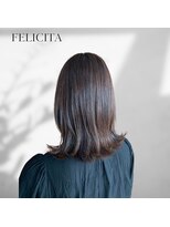フェリシータ リコルソ(FELICITA RicorsO) 【FELICITA】外はね×切りっぱなし×オフィスカジュアル