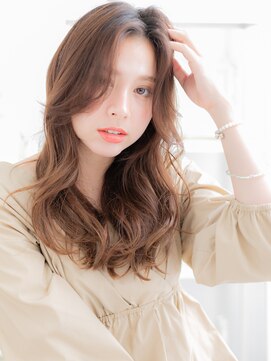 モッズヘア 越谷(mod's hair) かきあげ前髪外国人風オンブレレイヤーロングa越谷20代30代40代!