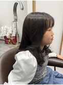 巻き髪ヘア