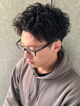 ニアウ 高崎店(Niau) スパイキーショートメンズショートメンズパーマツイストパーマ