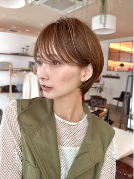 アルトル 池袋(altru) ◇大人可愛い30代40代50代白髪ぼかしショートボブくびれショート