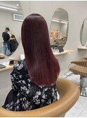 髪質改善 UPTOGLOSS 三宮 神戸美容室 赤髪 元町 レッド