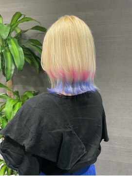 エヌ ヘアー(N-hair) 毛先カラー