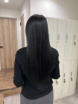 アンビシャス 入間(ambitious)&nbsp;赤み消し透明感カラー暗めカラーネイビーブルーブラック