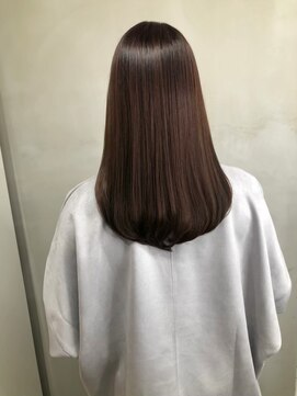 ジーナ 船橋(Zina) 髪質改善*ロングレイヤーグレーベージュ*美髪【Zina船橋】