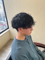 ネウィベルシア 名駅(newi belsia) メンズ簡単スタイリングパーマ