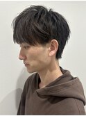 メンズマッシュパーマニュアンスパーマナチュラルパーマ刈り上げ