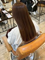 セットアップ 岡山北長瀬店(SET-UP)&nbsp;酸性ストレート/髪質改善トリートメント/ミルクティーベージュ