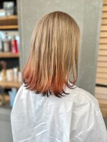 ロンド 表参道店(Lond)&nbsp;◆ブリーチホワイトグレージュダブルカラーインナーカラー表参道