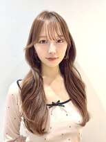 アビー(ABBEY3)&nbsp;レイヤーカットミディアムレイヤー顔周りレイヤーハッシュカット