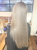 ヘアサロン エフ 渋谷(F)&nbsp;#ハイブリーチ#ブロンドカラー#ホワイトベージュ
