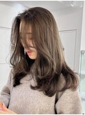 【韓国ヘア】ミディアムレイヤーカット/顔まわりカット/心斎橋