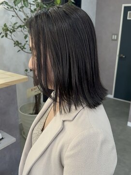 フラムブル(flamme bleue) ぱつっとボブ