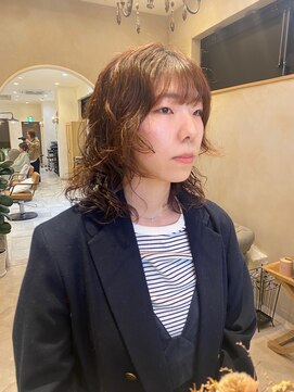 ラボヌールヘアーグレース 門前仲町店(La Bonheur hair grace) 【stylist杉本】レディースパーマ/ウルフ/ウルフパーマ