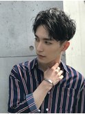 knotメンズ ビジネスマン ツーブロックサイドグラデーション