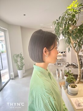 シンク(THYN°C) 【THYN℃】ミニマルボブ/ミニボブ/20代30代40代50代