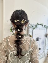 ヘア ポジション HAIR Position 能代店&nbsp;編みおろしアレンジ