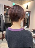 【Look at】レイヤーボブ似合わせカット着物ヘアダークアッシュ