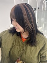 コア プラス 立川(COA PLUS)&nbsp;ブロックカラーでイメチェンスタイル☆【井澤彩】