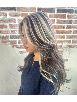 ヘアスタイリングルーム バター(hair styling room butter)の写真/butterのカラーは【カクテル】技法！！何色もの色を【あなた】に合わせブレンドします♪《香椎駅近く》